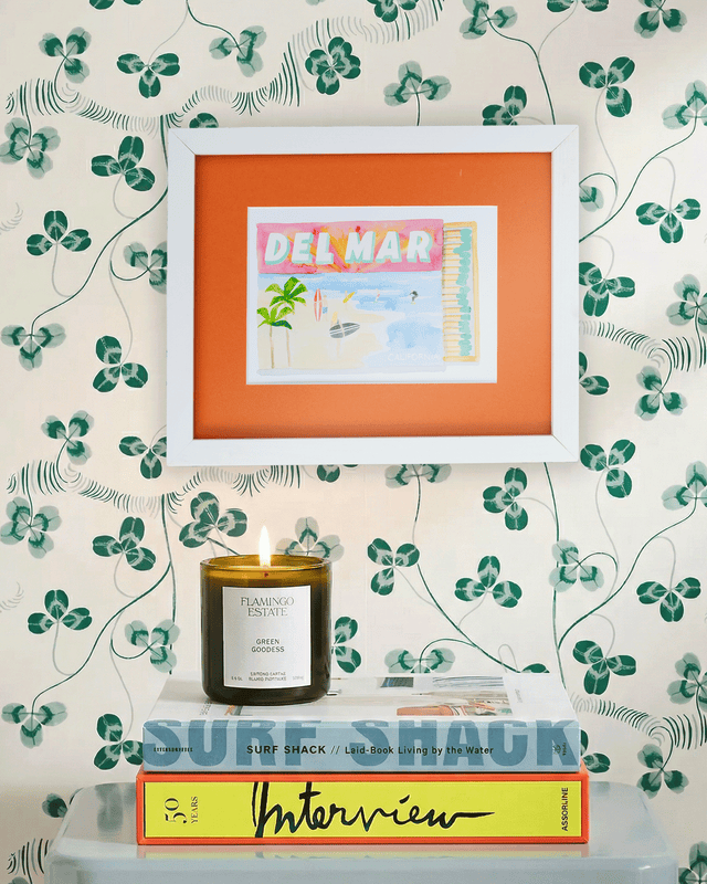 Del Mar Matchbook Art Print - Furbish Studio
