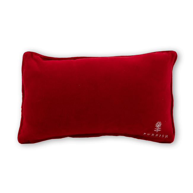 Hot New Bombshell Needlepoint Pillow - Furbish Studio