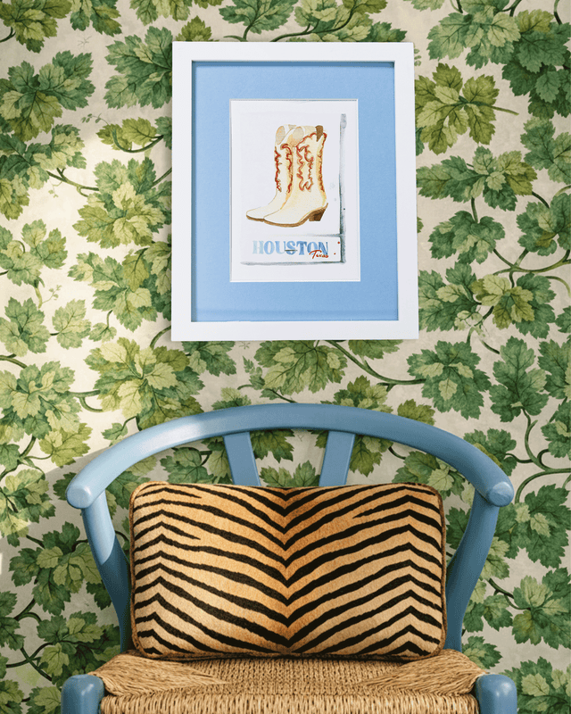 Houston Matchbook Art Print - Furbish Studio