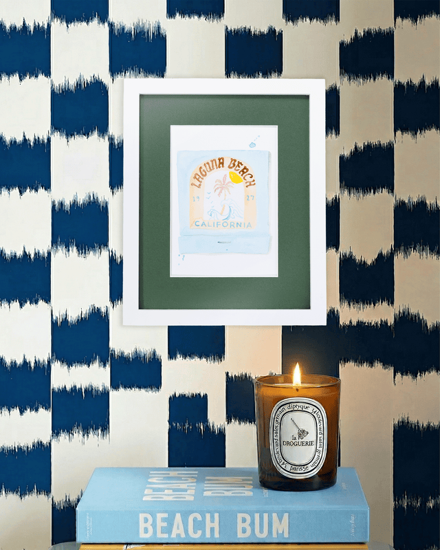 Laguna Beach Matchbook Art Print - Furbish Studio