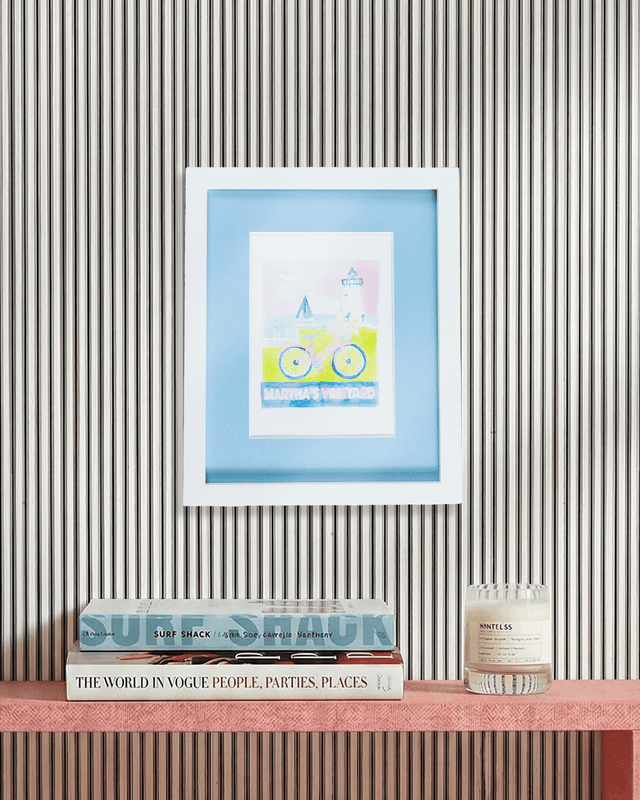Martha's Vineyard Matchbook Art Print - Furbish Studio
