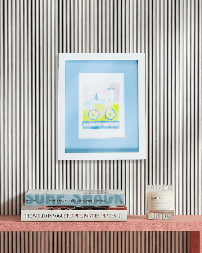 Martha's Vineyard Matchbook Art Print - Furbish Studio