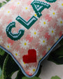 Custom Needlepoint Pillow Test - Furbish Studio