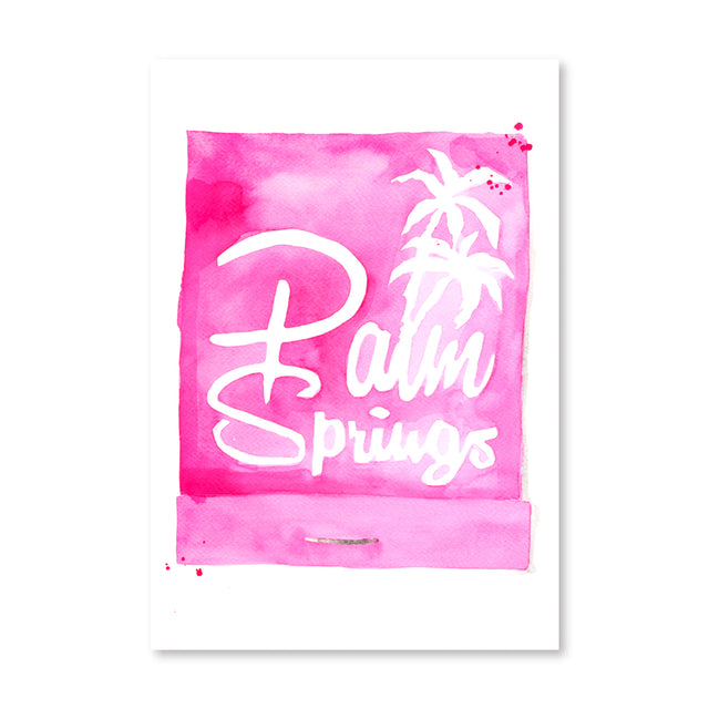 Palm Springs Matchbook - Furbish Studio