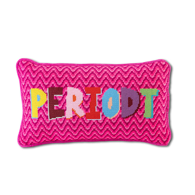 Periodt Needlepoint Pillow - Furbish Studio