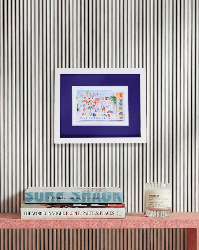 Provincetown Matchbook Art Print - Furbish Studio
