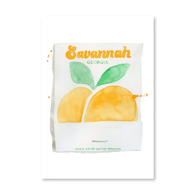 Savannah Matchbook - Furbish Studio