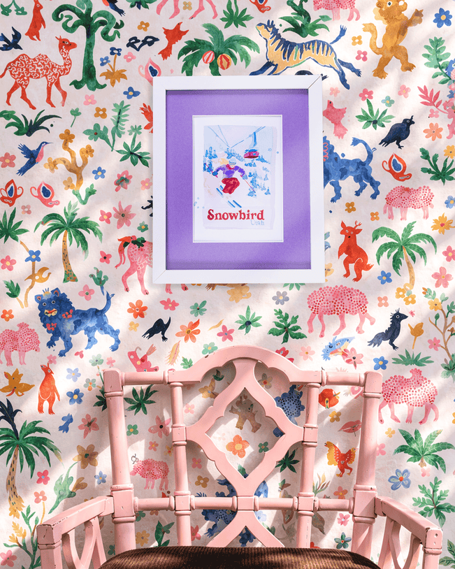 Snowbird Matchbook Art Print - Furbish Studio
