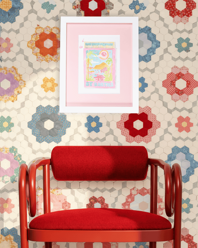 St. Barths Matchbook Art Print - Furbish Studio