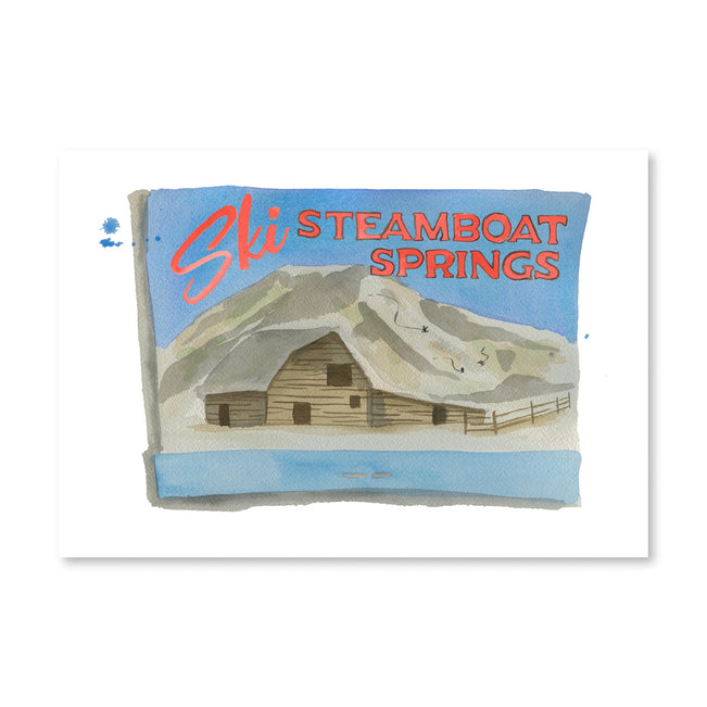 Steamboat Springs Matchbook - Furbish Studio