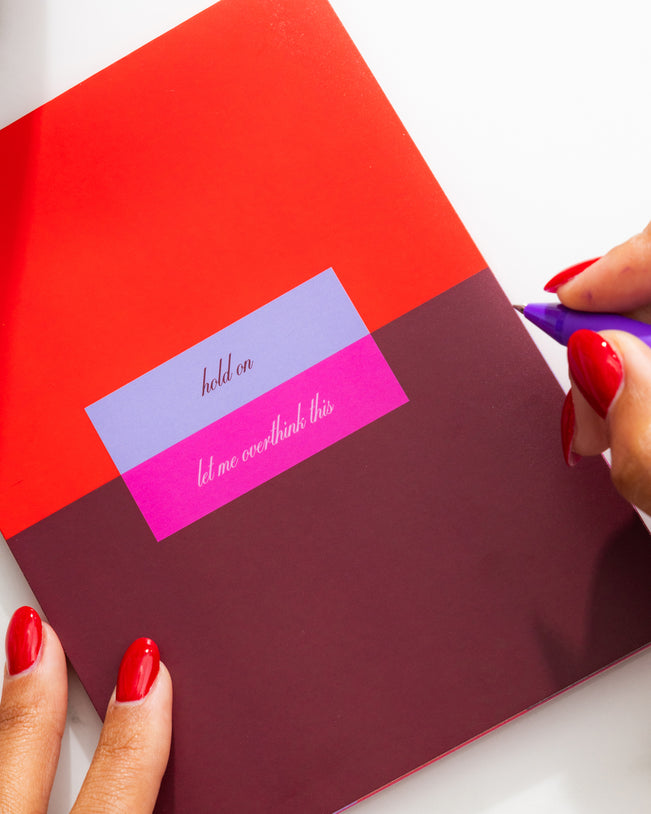 Notepad - Overthink - Furbish Studio