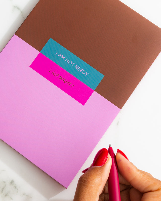 Notepad - Not Needy - Furbish Studio