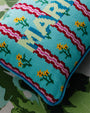 Custom Needlepoint Pillow Test - Furbish Studio