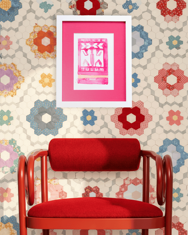 Tulum Matchbook Art Print - Furbish Studio