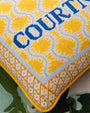 Custom Needlepoint Pillow Test - Furbish Studio