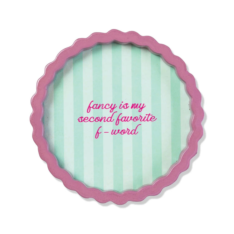 Fancy Small  Lacquer Tray - Furbish Studio