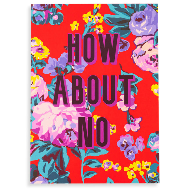Notepad - How About No - Furbish Studio