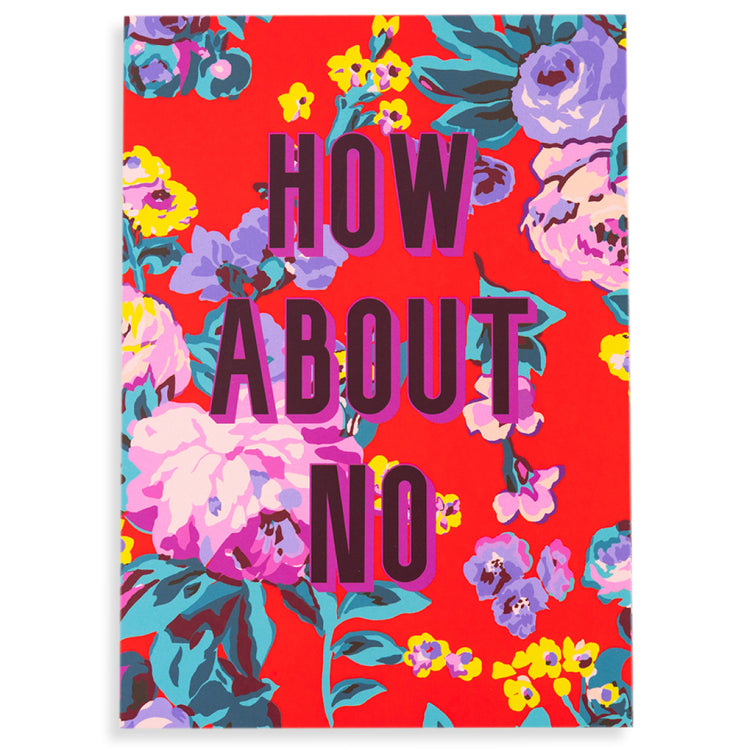 Notepad - How About No - Furbish Studio