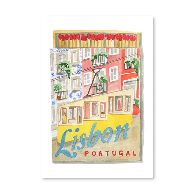 Lisbon Matchbook - Furbish Studio