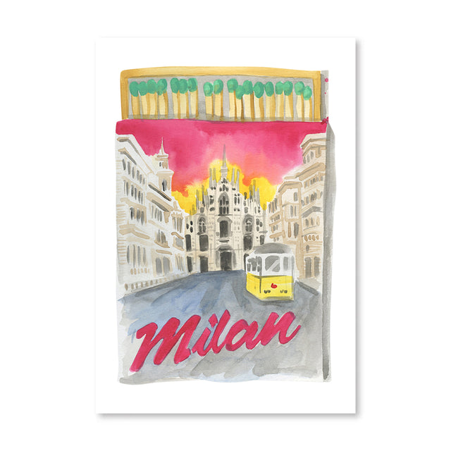 Milan Matchbook - Furbish Studio
