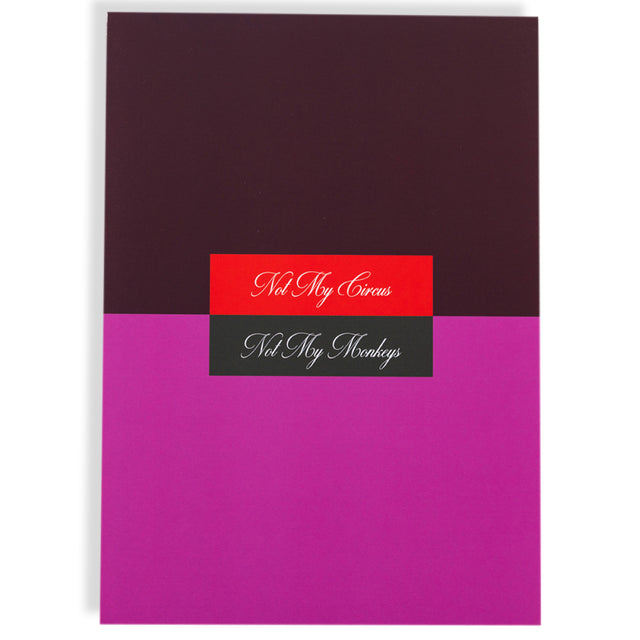 Notepad - Not My Circus - Furbish Studio