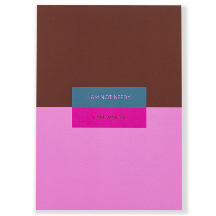 Notepad - Not Needy - Furbish Studio