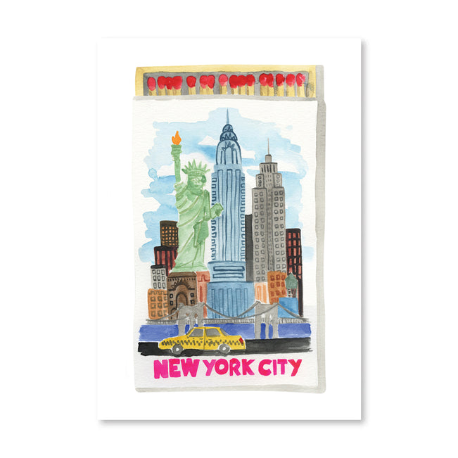 New York City Matchbook - Furbish Studio