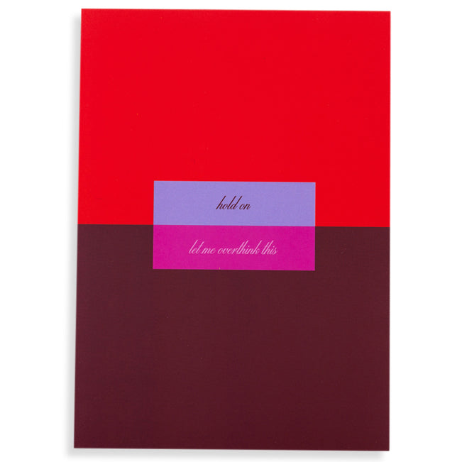 Notepad - Overthink - Furbish Studio