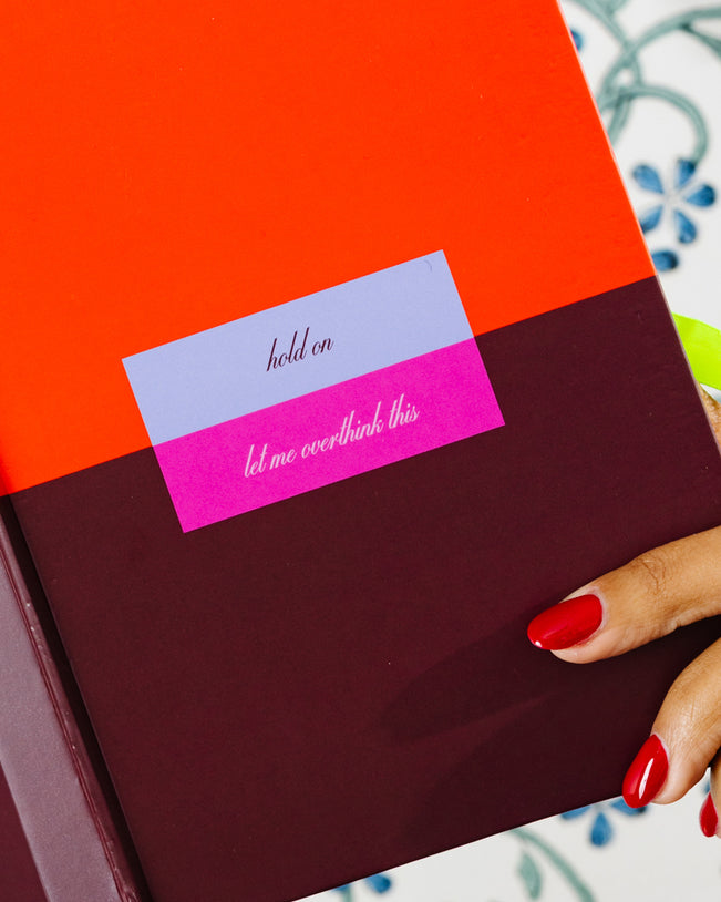 Notebook - Overthink - Furbish Studio