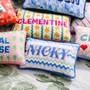 The Personalized Needlepoint Pillow - Furbish Studio
