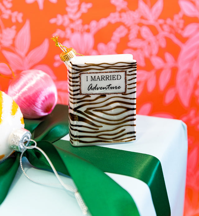 I Married Adventure Ornament - Furbish Studio