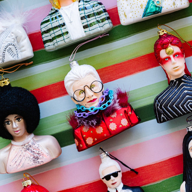 Iris Apfel Ornament - Furbish Studio